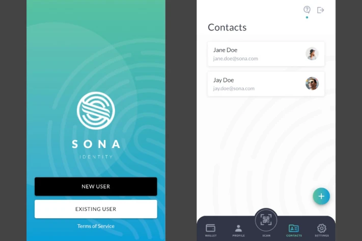 Ionic 4 UI development from the sketch files.